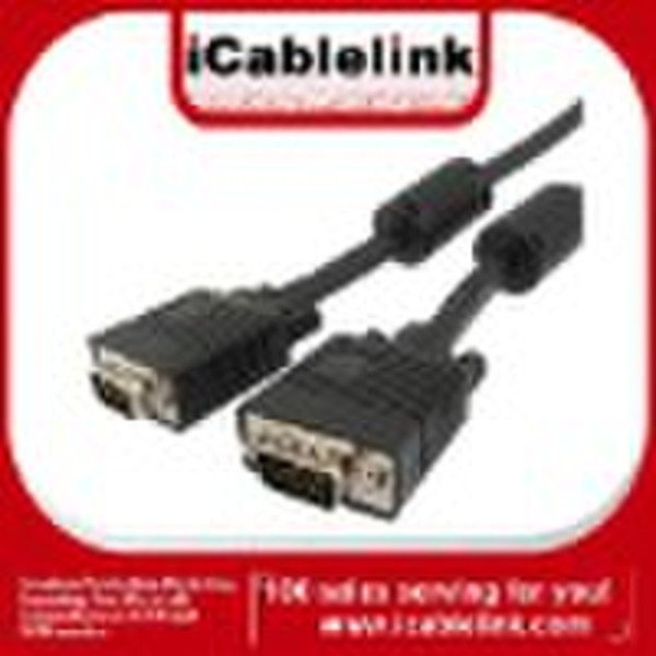 VGA CABLE VGA HD15 Male to Male M/M Extention Cabl