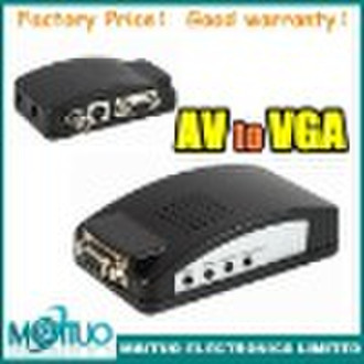 AV TO VGA  converter box