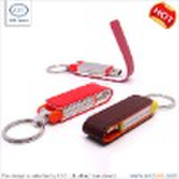 Executive leather usb flash memory