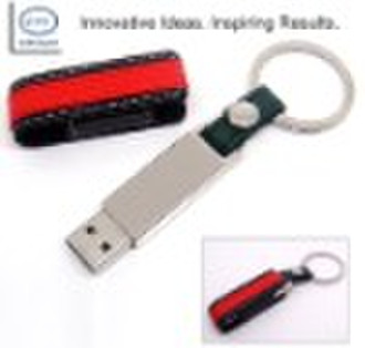 Executive leather usb flash disk