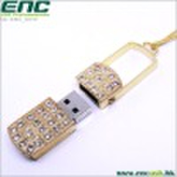 Jewelry necklace USB Flash Drive