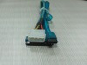 blau SATA 7 + 15 CABLE