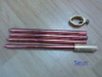 Copper coating earth rod