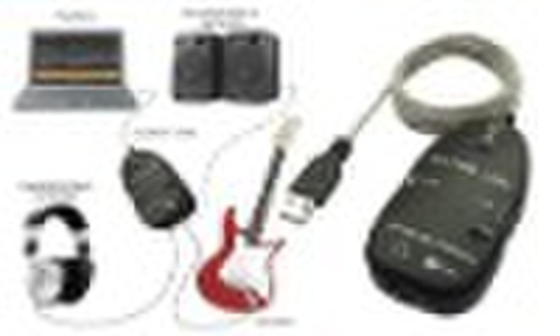 USB-Gitarren-Verbindungs-Kabel