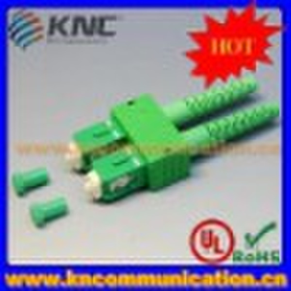 SM / MM Fiber Optic-Stecker & Patch-Kabel