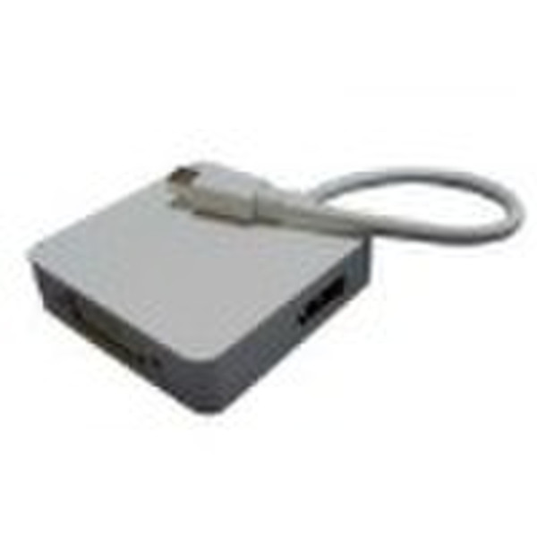 Mini DisplayPort to DP/DVI/HDMI 3-in-1 Adapter Cab