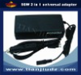 AC/DC adapter, DC/DC adapter  90W 2 in 1 laptop ch