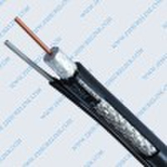 75Ohm coaxial cable RG6 with messenger