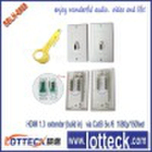 HDMI  extender via cat5/5e/6