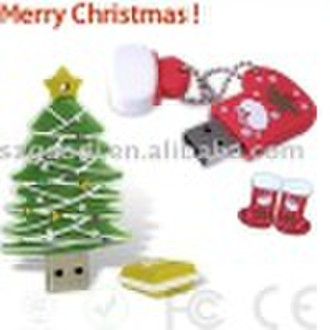 Christmas tree usb flash disk