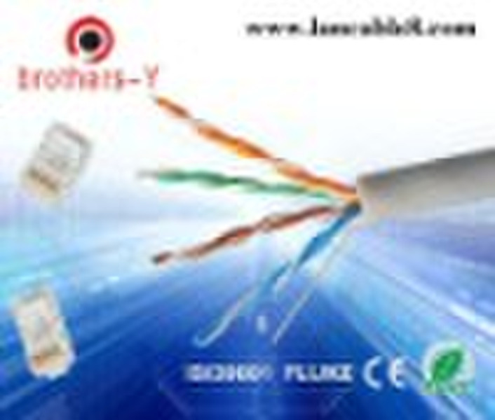 Cat5 Cat5e Cat6 ROHS / LSZH Lan-Kabel