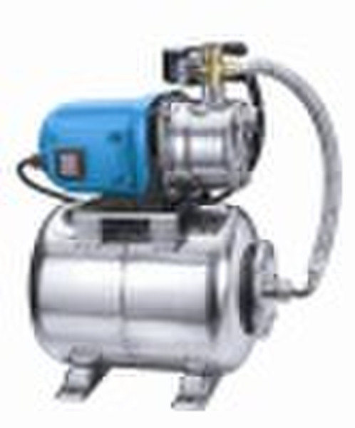 Jet pump with pressure system