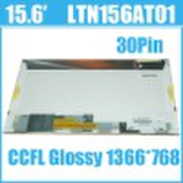 LTN156AT01 Laptop  Screen For Samsung  CCFL Glossy