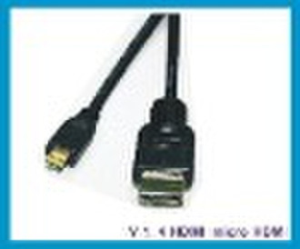 HDMI- Micro HDMI Cable V1.4