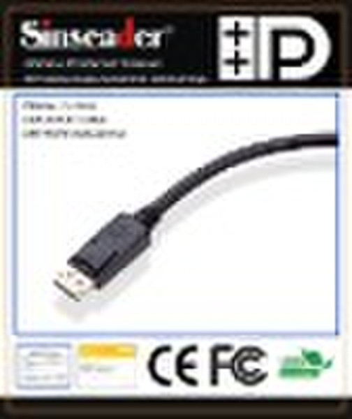 ROHS Display Port cable