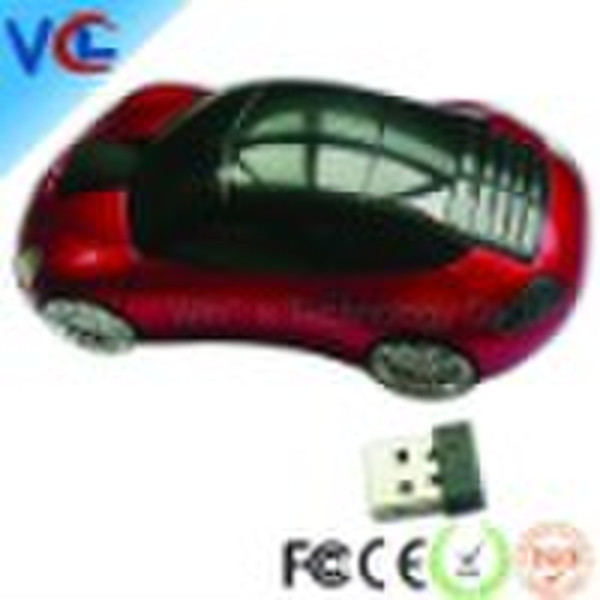 2.4G Wireless Car Mouse, ABS material