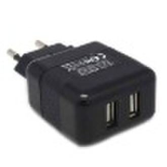 5W AC Adapter with Dual USB 5V 1A output