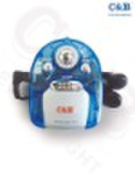 FM auto scan radio with earphone and light PA-298