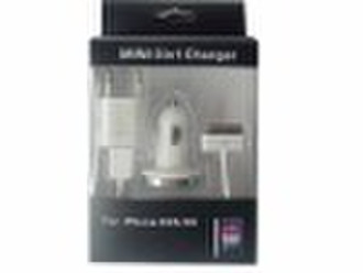 Mini 3 in 1 charger for iphone 4