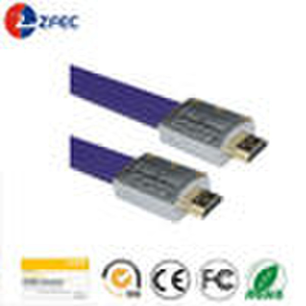 High Speed HDMI Cable with Ethernet & Chromed