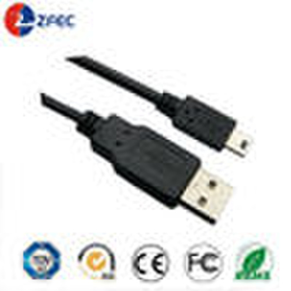 USB A Male to MINI USB 5Pin Cable