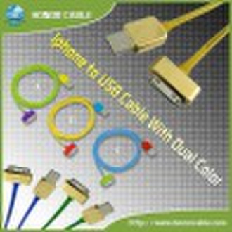 Dock connector to USB A male