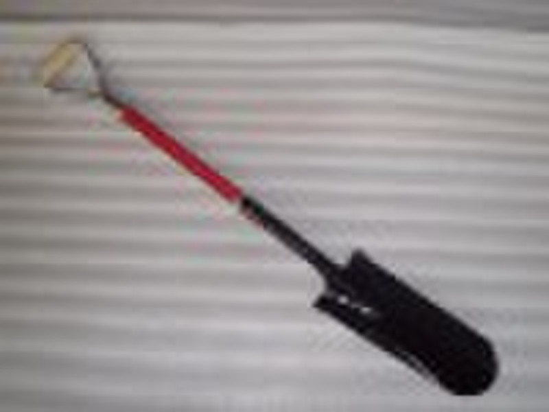 carbon steel drain spade with triangle fiberglass