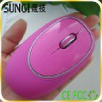 fancy new model 2.4G  wireless mouse super slim