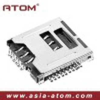 2 IN 1 SIM + TF Card Connector