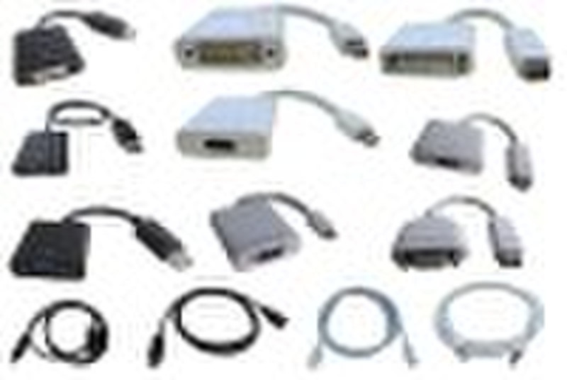 Display-Port und Mini-Displayport-Kabel