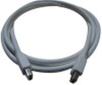 Computer-Kabel Mini-Displayport-Anschluss auf einem Display