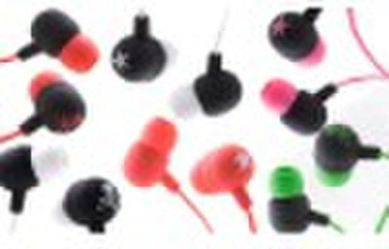 mix-style earphone headphone/Christmas earphone