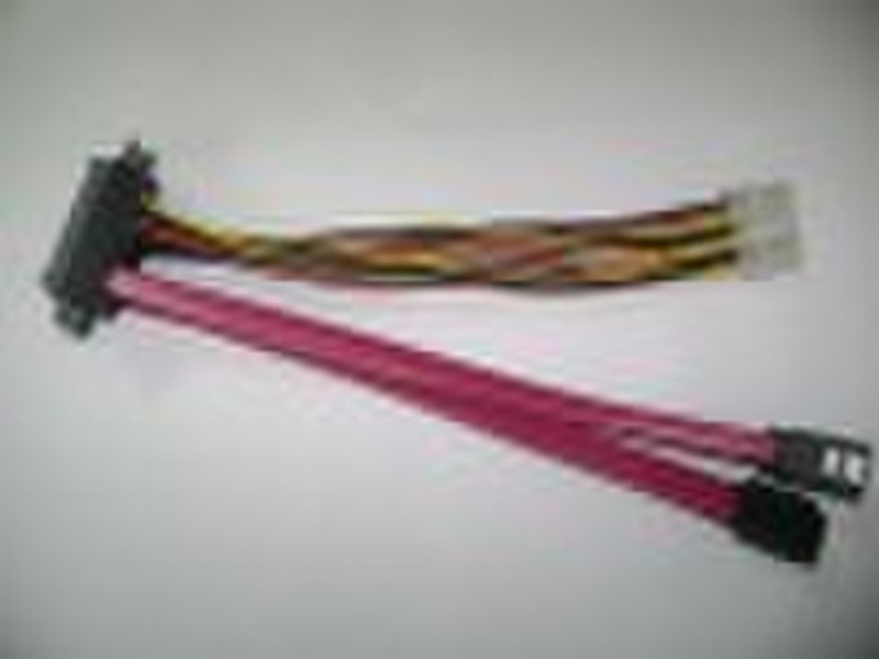 SATA 22P К SATA 7P с CLIPSs + 4.2HSG2 * 6P CABLE