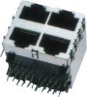 PCB разъем, RJ45 PCB разъем, разъем RJ45