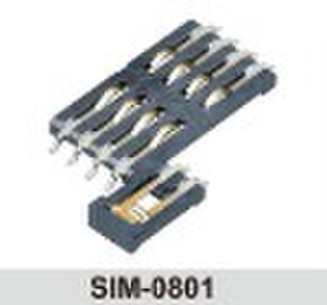 SIM CARD SOCKET,For wireless phone, mobile, card r