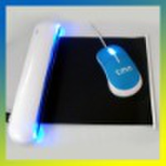 folding mouse pad with usb hub ,mult.mouse pad wit