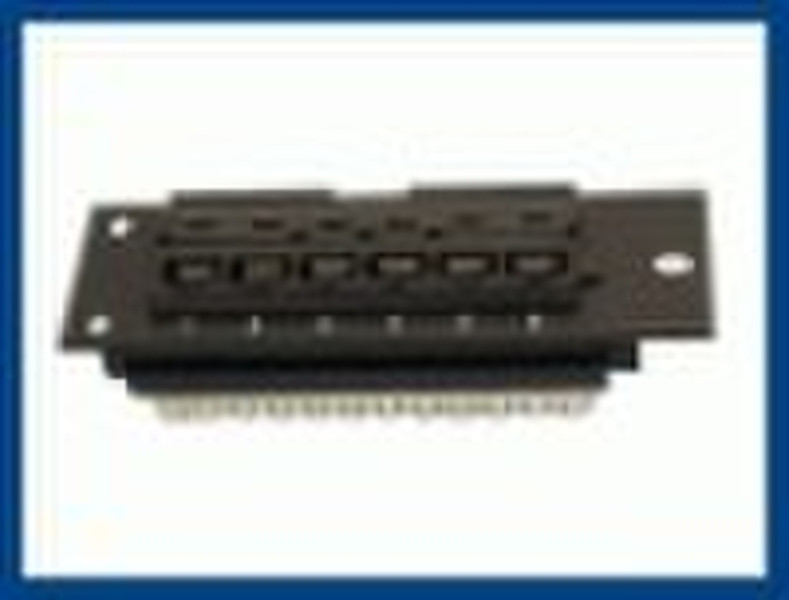 Cat 5e 6-Ports Patch Panel