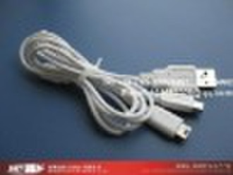 2 in 1 USB Charging Cable for Nintendo DSi and DSi