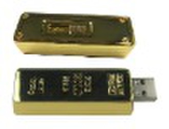 gold bar usb flash drive