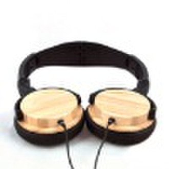 Bamboo wired  Headphone