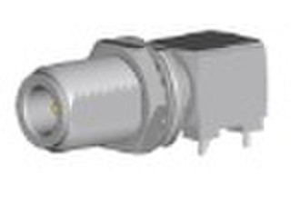 N Type R/A Bulkhead Socket connector for PCB Solde