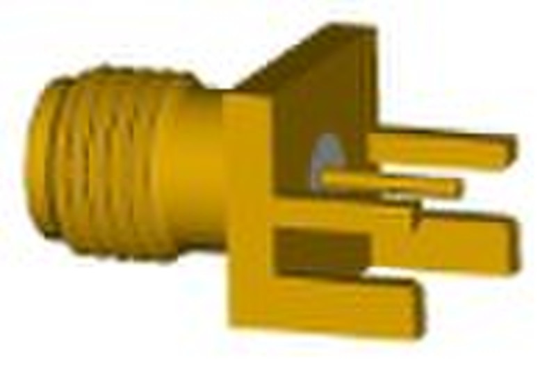 SMA гнездо Разъем для запуска края печатной платы