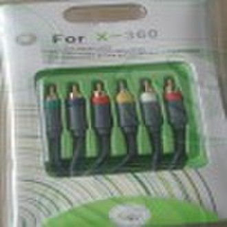 6 Golden plated connector AV-HDMI cable for Xbox 3