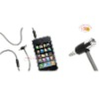 FS09036 for iPhone AUX Cable with Handsfree Microp