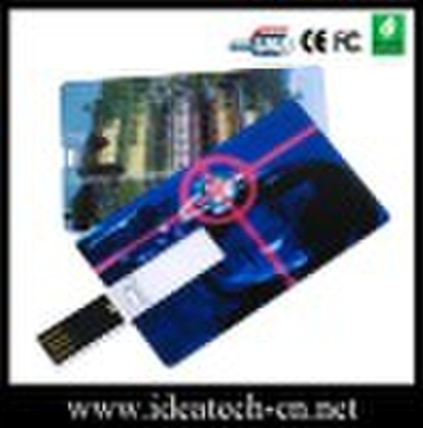 wallet credit card usb drive, custom credit card u