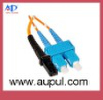 LC-SC 50/125 Duplex Fiber Optic Patch Cord