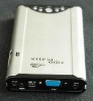 2.5 "SATA Портативный DIVX / VOB HDD Media Player