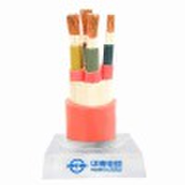 Silicone rubber heating cable