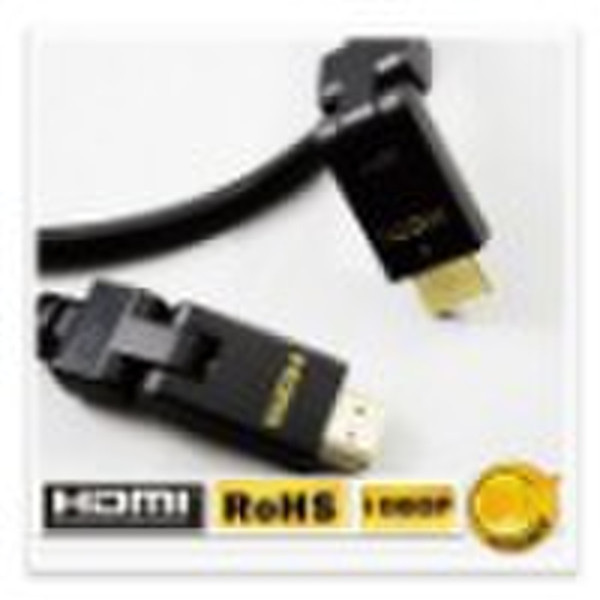 180 градусов Поворотный HDMI кабель