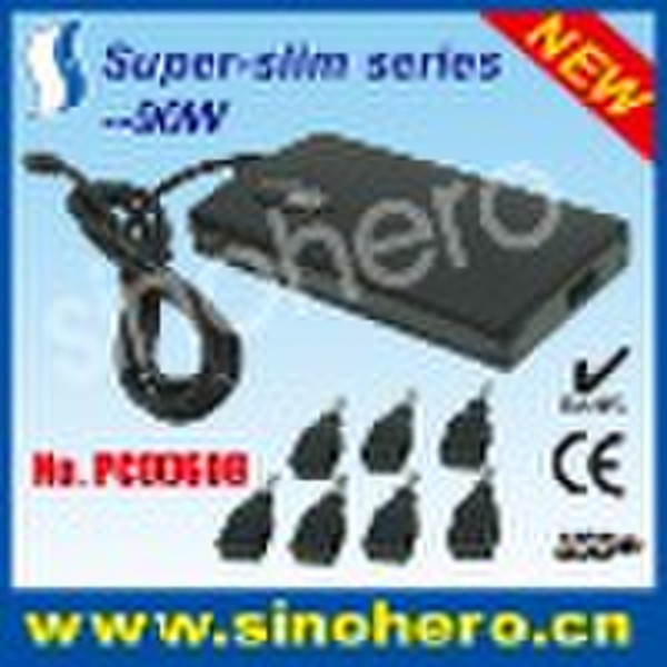 Laptop adapter(PC00608)-90W slim Universal home ad